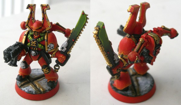 Khorne - Chaos Space Marine by neon