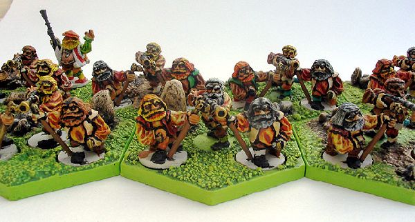 Unité de Nains avec Tromblons :: Front by David G