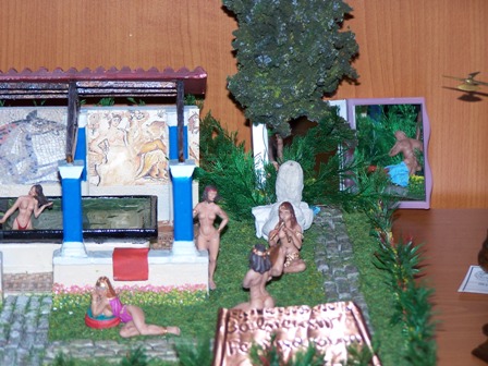LADYS BATH WITH 7 LADYS AND 1 MAN by jim modelart