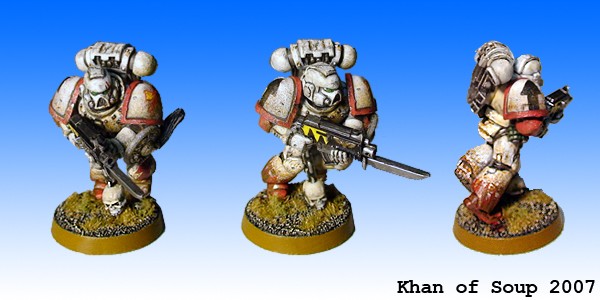 White Scars Test Mini by Khan of Soup