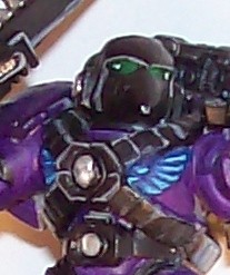crimson rose close-up space marine by Antilles