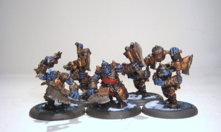 Trollblood Trollkin Champions by Mael