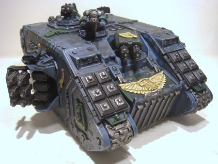 Raptors/Dark Angels Land Raider Crusader by Mael