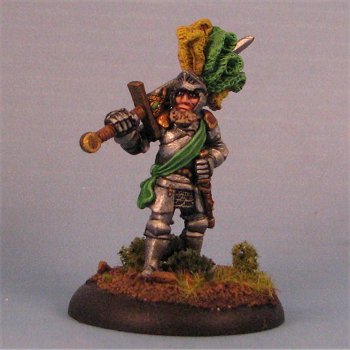 Knight with Plume by LordMullet