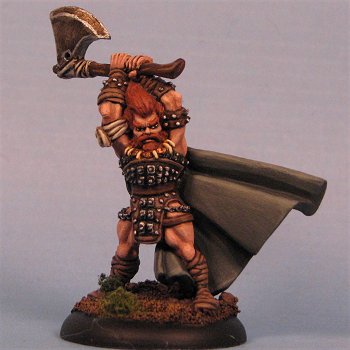 Barbarian Warrior by LordMullet