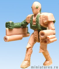 Cyborg for cosmo scouts by Miniatures.ru