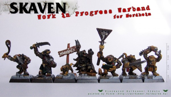 Skaven Warband by Rince
