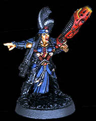 Necromunda Escher leader by guyblin