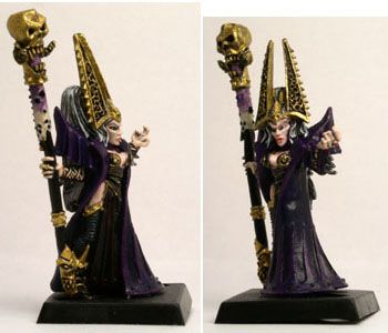 Dark Elf Sorceress by Tatsu