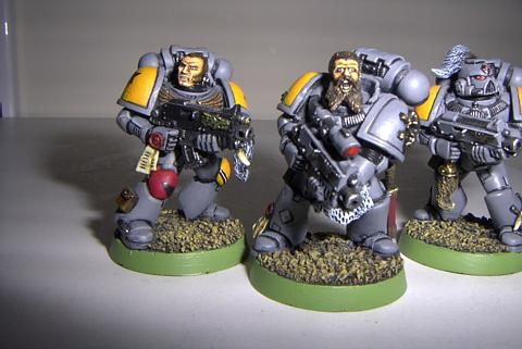 Space Wolf Gray Hunters by spikenog