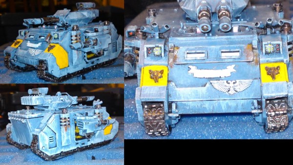 Space Wolf Iron Company Predator by Grendell