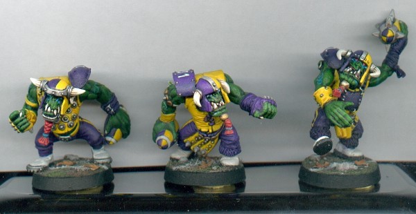 lanceurs orques blood bowl by sgt poppits
