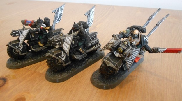 Ravenwing bike squad by B1gAngryAl1en