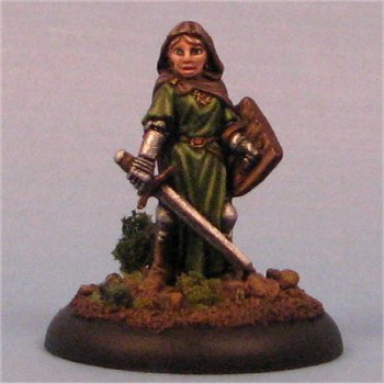 Female Elf Ranger by LordMullet