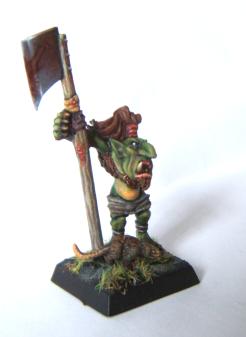 Ghurka the Kobold, Goblin Warboss by Khabuldashudeth