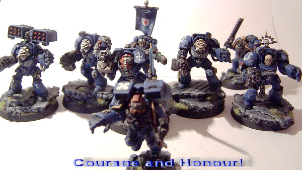My Ultramarine little army by Bemo