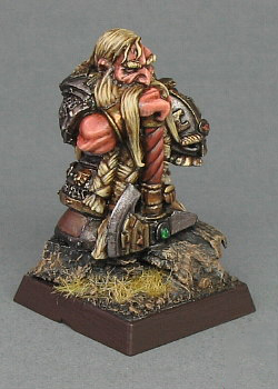 Dwarf Lord with great weapon by GriffinPainting