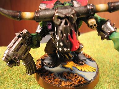 converted ork warboss by poisondewelltk14