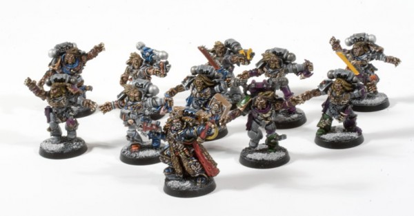 Wolf Priest Stern Hammer w/ Wulfen Squad by RAGNAROK666