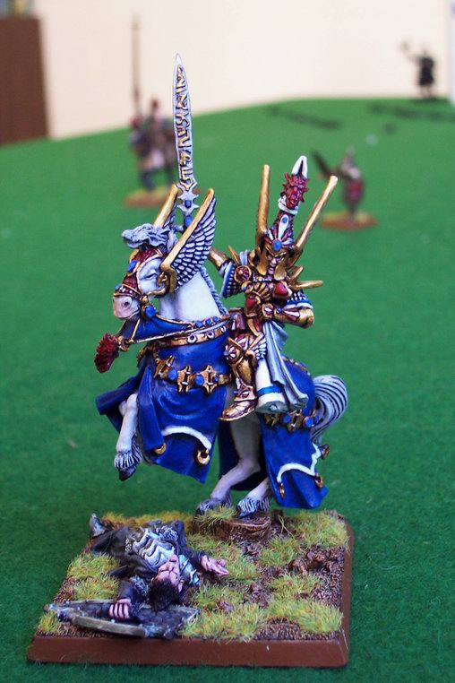 Warhammer Fantasy High Elves Prince Tyrion Classic Metal Rare Used OOP