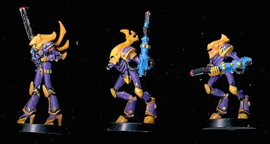 Eldar Wraithguard by strangeaeons