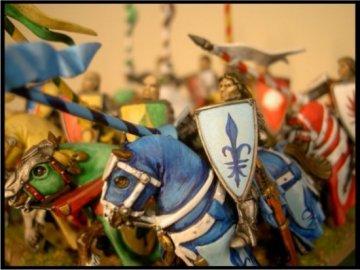 Bretonnian Knights by aftermath