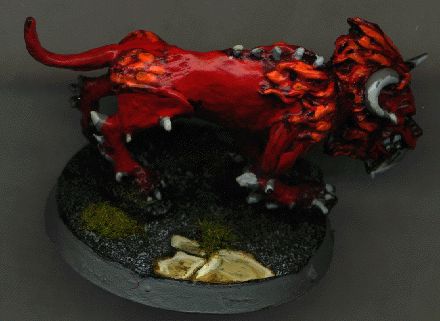 Flesh Hound of Khorne by dxmechanicus