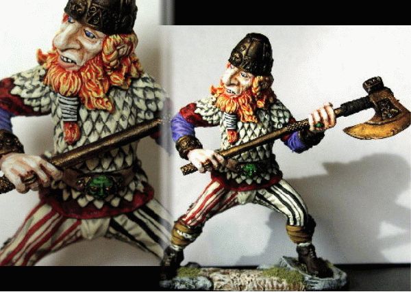 Figurine Grenadier Models 9007 Dwarf Giant Cannon A411