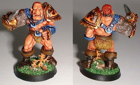 Blood Bowl Ogre Blocker by miniaturz