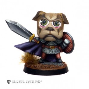 Pug fo' Life by Meridian Miniatures