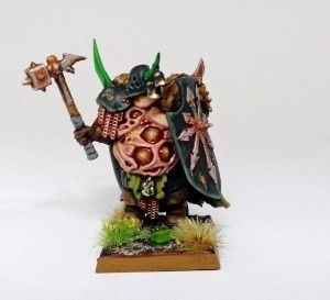 Nurgle Chaos Warrior of Glottkin #1 by w817rogier