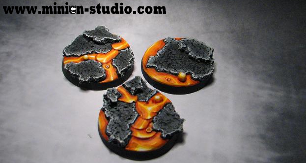 Lava Bases - Round Terminator 40 mm by MinionStudio