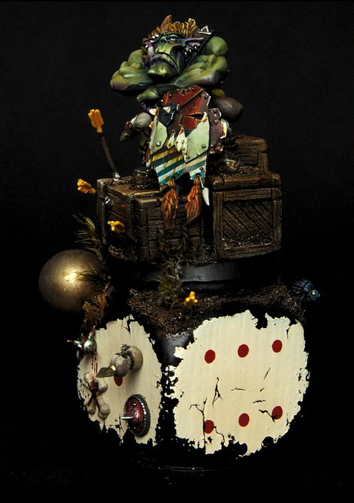 WARHAMMER GAMES DAY Ork / Orc Warboss Metal NIB - Golden Demon 2007 Limited EUR 43,79 - FR