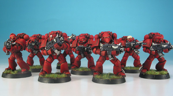 blood-angels squad by Manumilitari