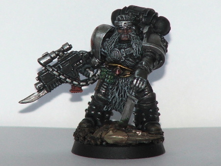 Space Wolf DeathWatch by béorn