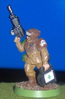 Imperial Guard medic (converted) by vonbloodbath