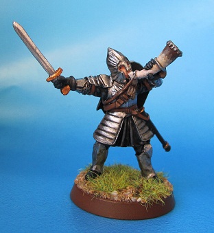 Sonneur de cor du Gondor by Berou