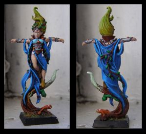 Spring Wood Elf Spellsinger by sataniel