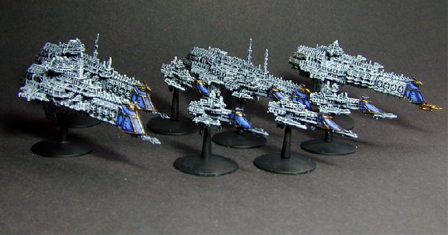 Battlefleet Gothic Fleet by weina