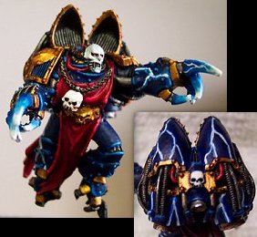 Night Lords Raptor Champion by virtuouswolf