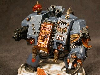 Space Wolf Dreadnought by duncand