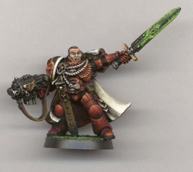 Warhammer 40k Space Marines Commander by Wanderer
