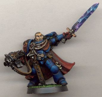 Crimson Fist Commander by Wanderer