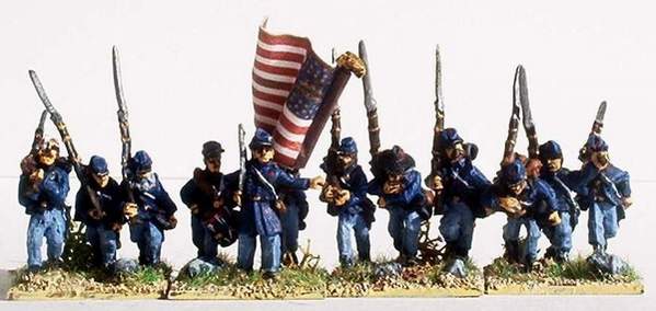 13th Pennsylvania- 15mm old glory by lionel.tiyo