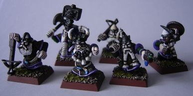 Dwarf Warband for Mordheim by epsillon