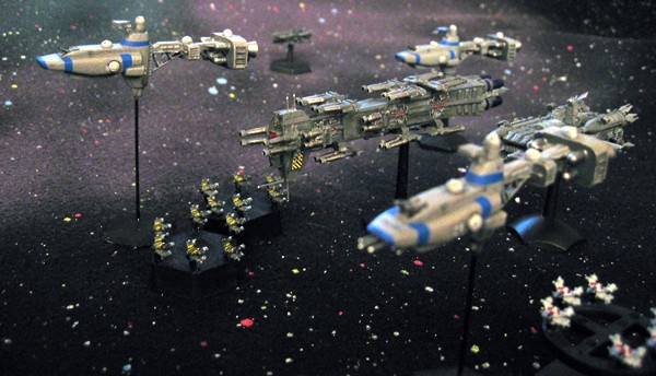Babylon 5 Earth Alliane fleet by GalacticaActual