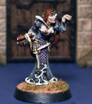 Water Sorceress by paint me