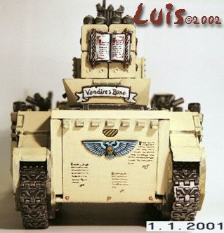 Exorcist tank, rear view by Luis