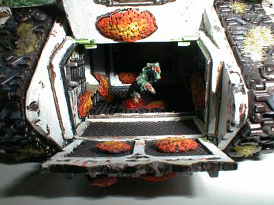 U asked for it! More Land Raider details (interior) by wraith of mortarion