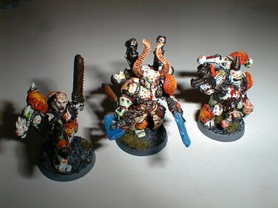 Plague Marine Closeups by wraith of mortarion